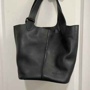 Elegant Black Tote Bag